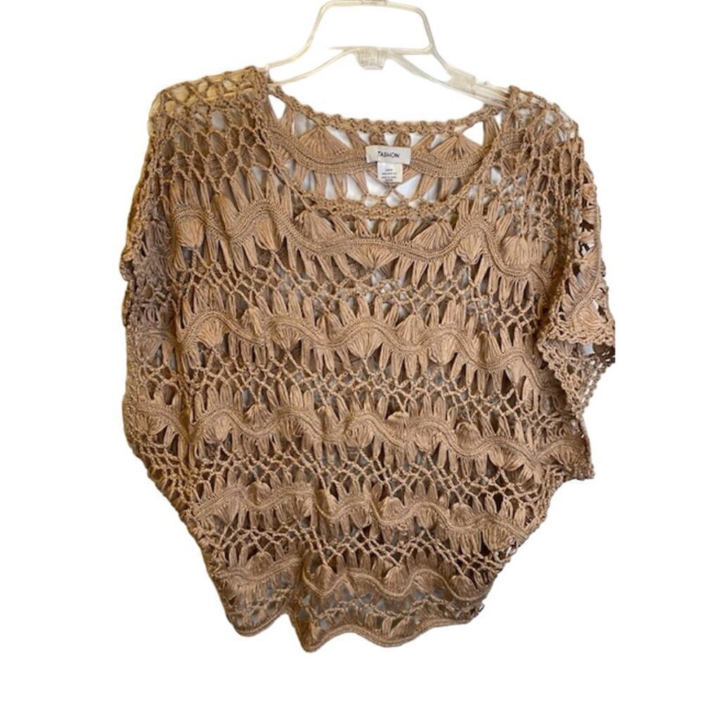 Tashon Beige‎ Raglan Sleeve Size One Size Fits Most